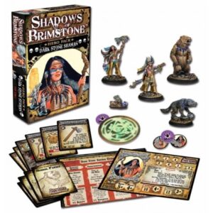 Shadows of Brimstone: Dark Stone Shaman Hero Pack