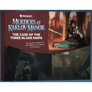 Magic the Gathering Murders at Karlov Manor - The Case of the Three Blade Knife