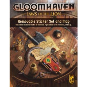 Gloomhaven Jaws of the Lion Removable Stickers