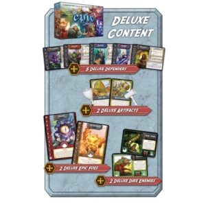 Tiny Epic Defenders 2nd. Edition Deluxe Kickstarter Promo Pack