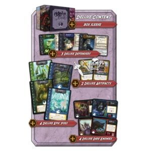 Tiny Epic Defenders The Dark War Kickstarter Deluxe Promo Pack